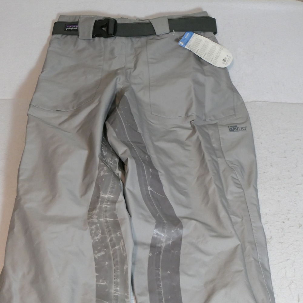 Patagonia Mens Gunnison Gorge Wading Pants M Grey H2No Fly Fishing Waders Angler